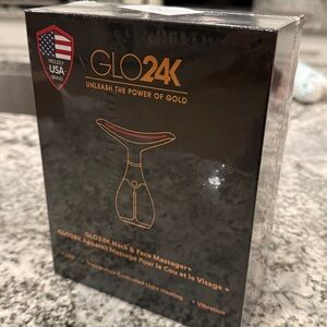 GLO24K Red Light Beauty Device for Face and Neck